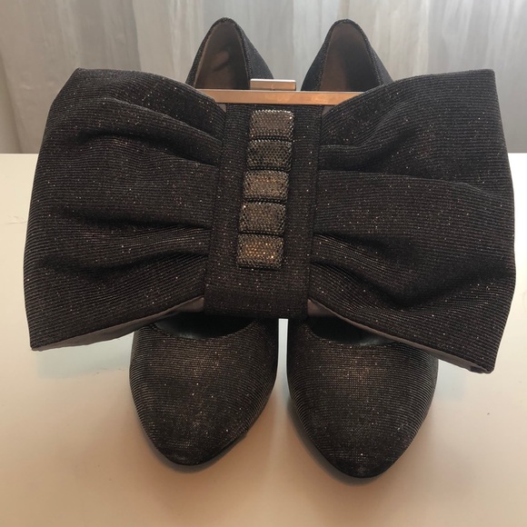 Dark Silver sparkly heels - Picture 5 of 5